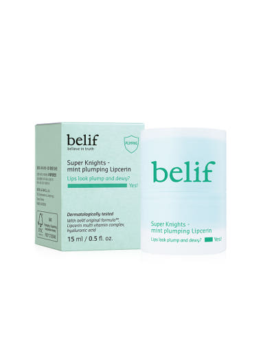 belif Super Knight Mint Pluming Lipcerin 15ml - All Day Pretty Korean Beauty belif