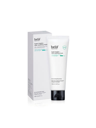 belif Super Knights Clear Soothing Mask 120ml - All Day Pretty Korean Beauty belif