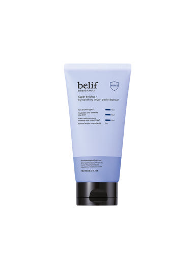 belif Super Knights Hy-soothing Vegan Pack Cleanser 150ml - All Day Pretty Korean Beauty belif