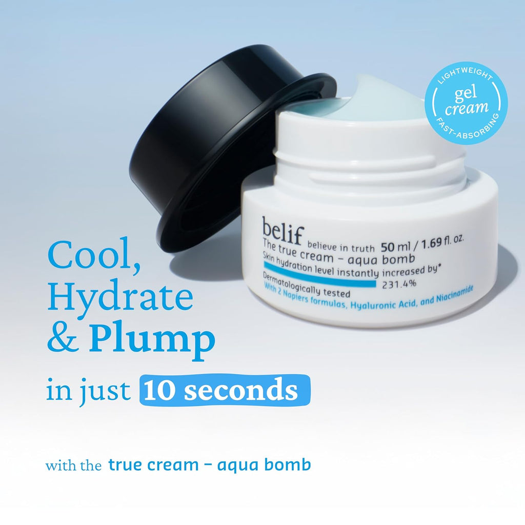 belif The True cream Aqua Bomb 50ml - All Day Pretty Korean Beauty belif