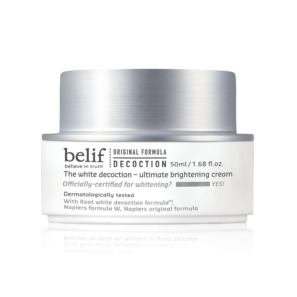 belif The White Decoction – Ultimate Brightening Cream 50ml - All Day Pretty Korean Beauty belif