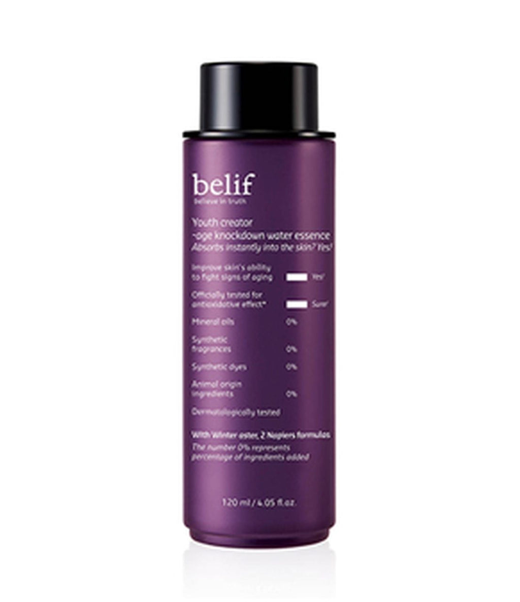 belif Youth Creator - Age Knockdown Water Essence 120ml - All Day Pretty Korean Beauty belif
