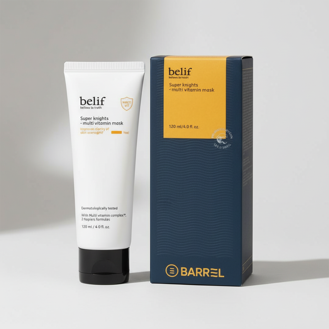 belif Super Knights Multi Vitamin Mask Jumbo Barrel Edition 120ml