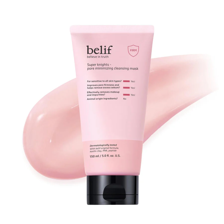belif Super Knights Pore Firming Vegan Pack Cleanser 150ml