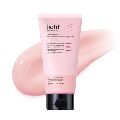 belif Super Knights Pore Firming Vegan Pack Cleanser 150ml