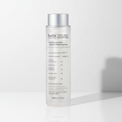 belif The White Decoction - Ultimate Brightening Toner 200ml