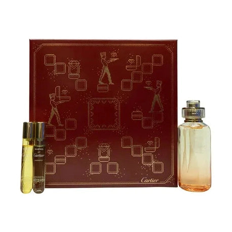 Cartier Rivières de Cartier Discovery Set 100 ml Insouciance EDT + 10 ml Allegresse EDT + 10 ml Luxuriance EDT