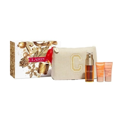 Clarins Double Serum Gift Set 50ml Double Serum + 15ml Extra Firming Energy + 15ml Extra Firming Nuit + 0.9ml Double Serum Eye