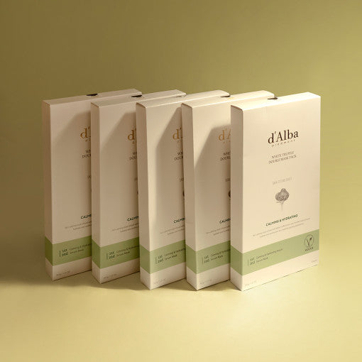 Dalba-White-Truffle-Double-Mask-Pack-Calming-Hydrating-34-5G-X-20Ea – beauty &amp; skincare essential for daily radiance