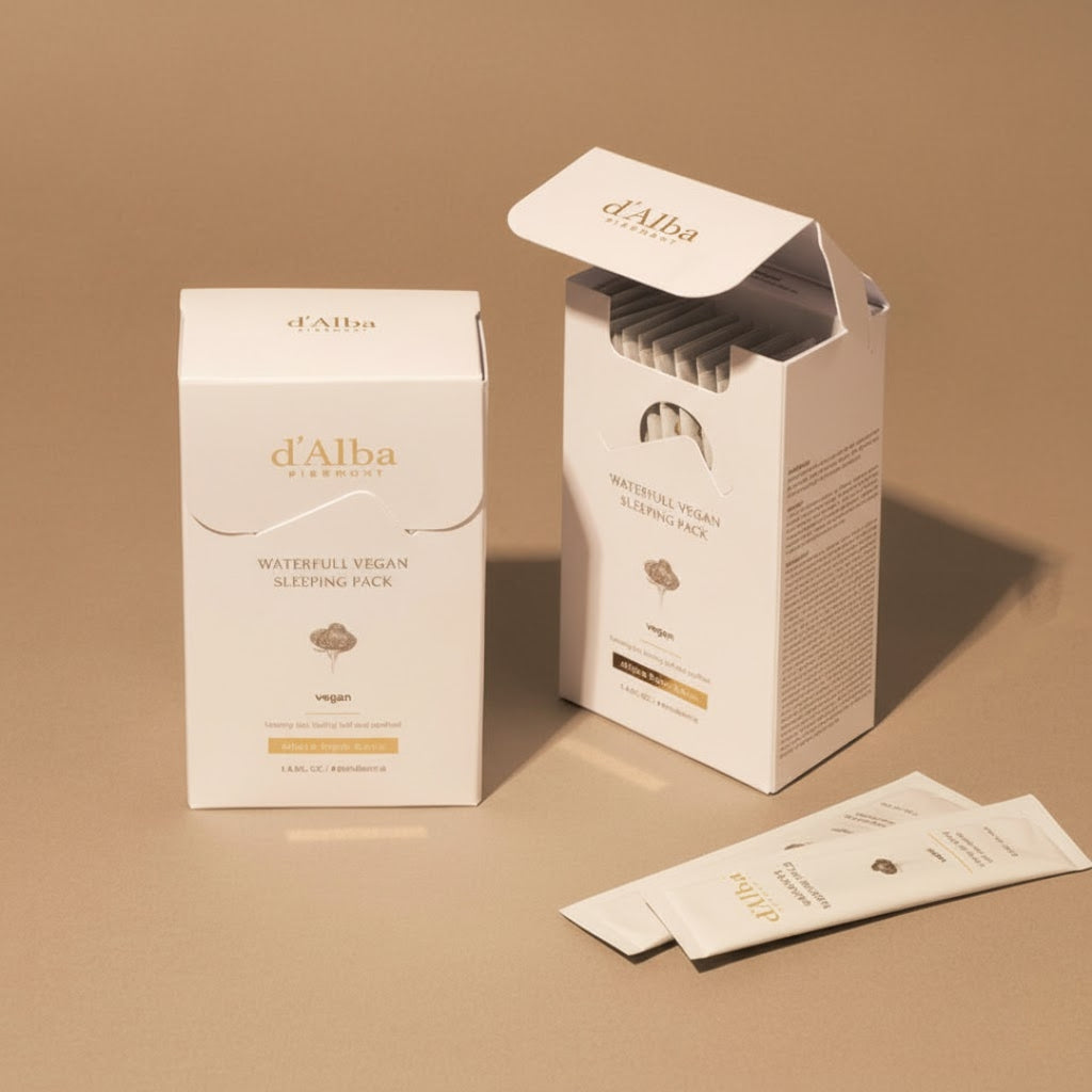 d'Alba Waterfull Vegan Sleeping Pack 4ml X 24ea