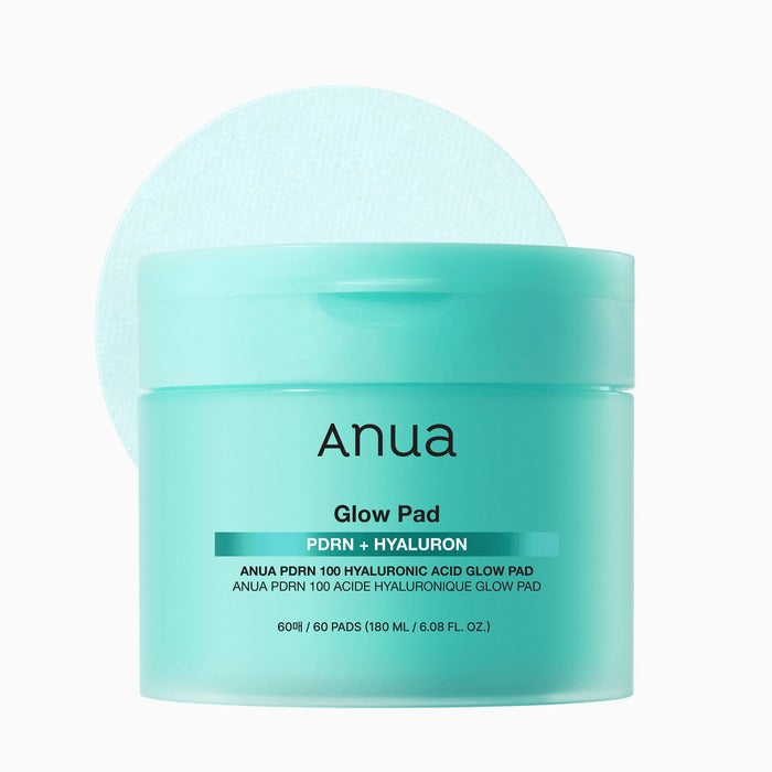 Anua PDRN 100 Hyaluronic Acid Glow Pad 60P/180ml