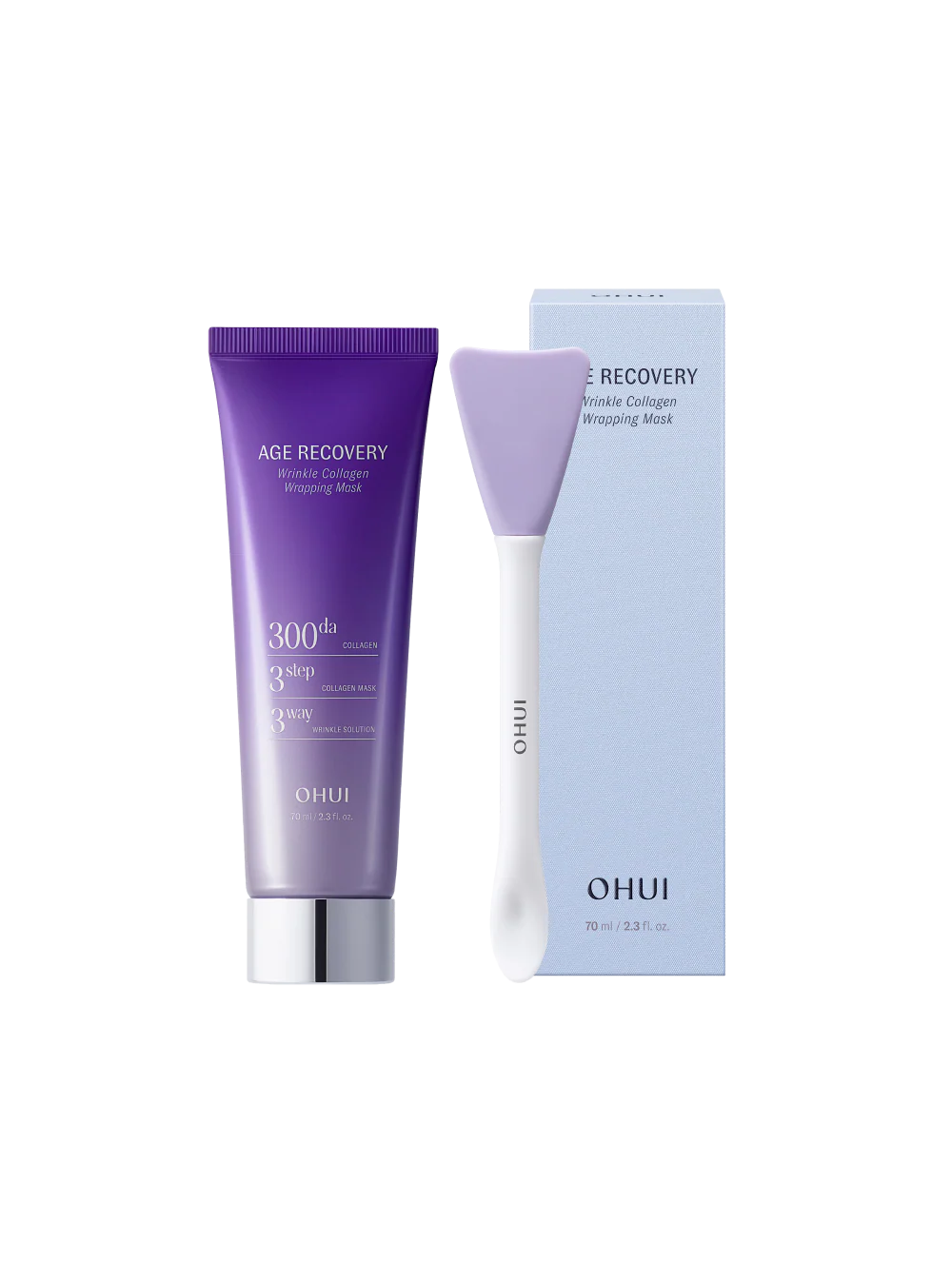 O HUI Age Recovery Wrinkle Collagen Wrapping Mask 70ml