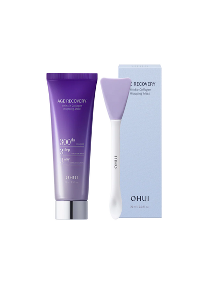 O HUI Age Recovery Wrinkle Collagen Wrapping Mask 70ml