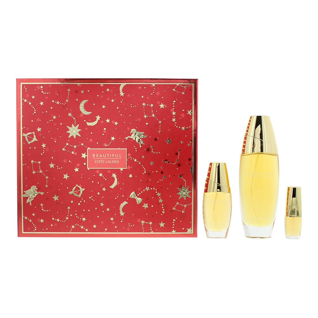 Estee Lauder Beautiful Gift Set 100ml EDP + 30ml EDP + 4  7ml EDP