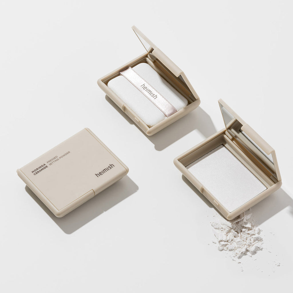 Heimish-Moringa-Ceramide-Pressed-Setting-Powder-5G – beauty & skincare essential for daily radiance