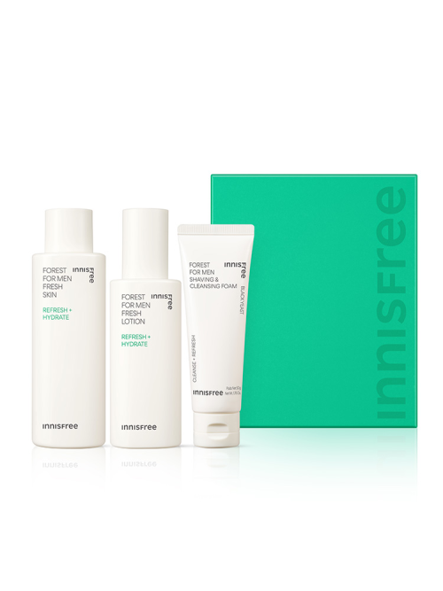 Innisfree-Forest-For-Men-Fresh-Skincare-Set โ beauty & skincare essential for daily radiance