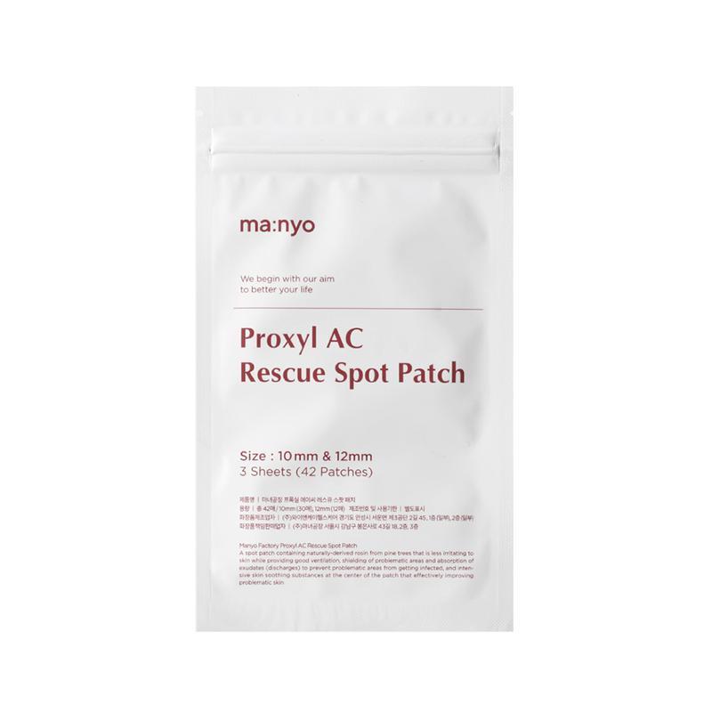 Manyo-Factory-Proxyl-Ac-Rescue-Spot-Patch-1Pack-10Mmx30Ea-12Mmx12Ea โ beauty & skincare essential for daily radiance