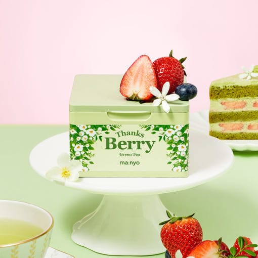 ma:nyo Thanks Berry Green Tea Mask 310ml(30sheets) - All Day Pretty Facial Mask manyo
