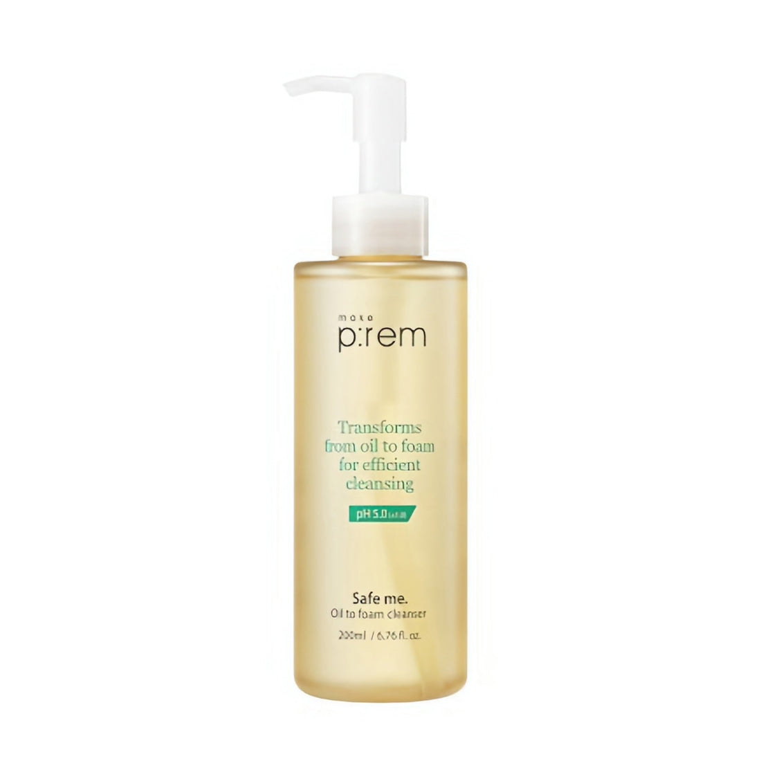 make p:rem Safe Me. Oil to Foam Cleanser 200ml - All Day Pretty Korean Beauty make prem