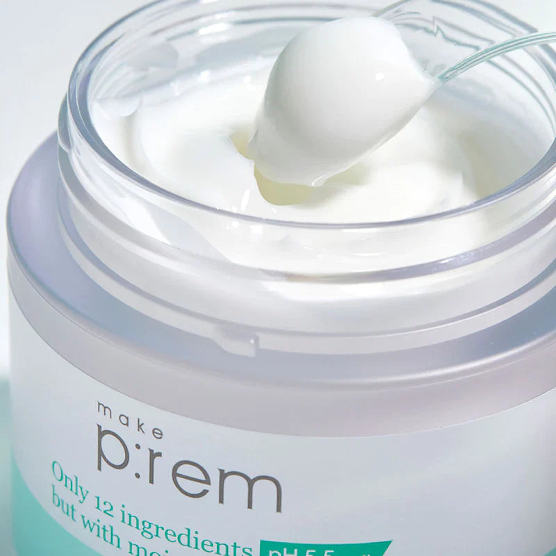 make p:rem Safe Me. Relief Moisture Cream 12 80ml - All Day Pretty Korean Beauty make prem