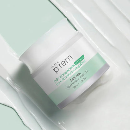 make p:rem Safe Me. Relief Moisture Cream 12 80ml - All Day Pretty Korean Beauty make prem