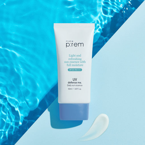 make p:rem UV Defense Me. Daily Sun Essence SPF 50+ PA++++ 50ml - All Day Pretty Korean Beauty Korealy