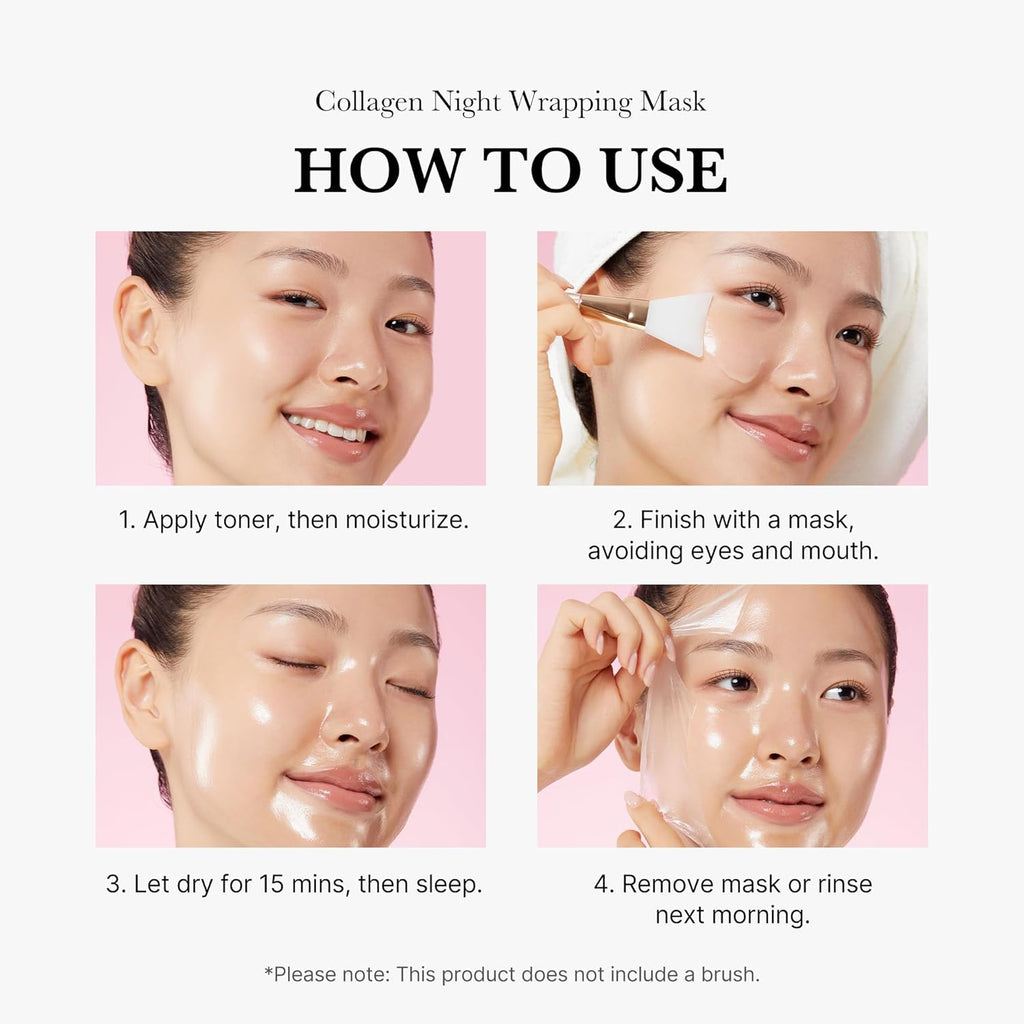 medicube Collagen Night Wrapping Mask 75ml - All Day Pretty Facial Mask medicube