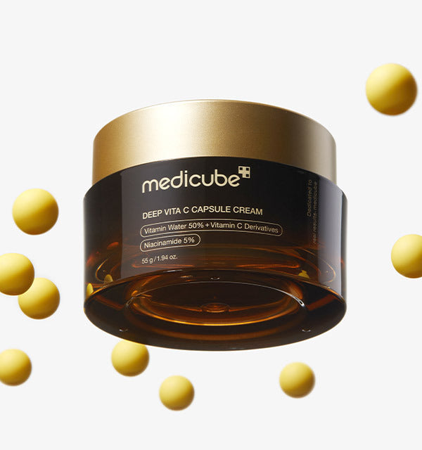 medicube Deep Vita C Capsule Cream 55g - All Day Pretty Cream medicube