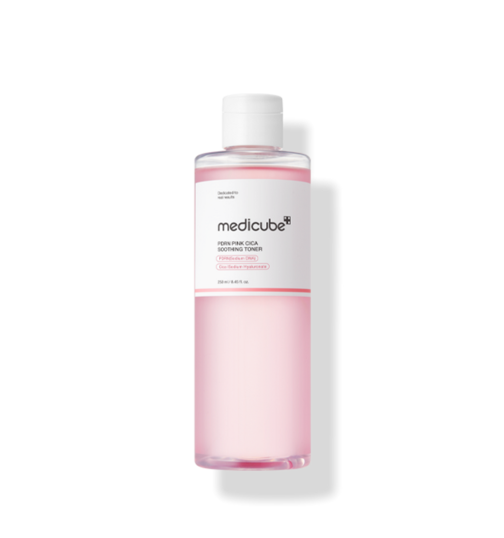medicube PDRN Pink Cica Soothing Toner 250ml - All Day Pretty Toner medicube