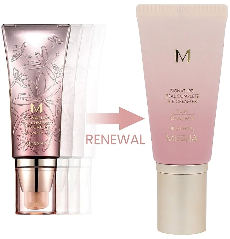Missha M Signature Real Complete Bb Cream Ex 45G (2 Colors) – beauty &amp; skincare essential for daily radiance