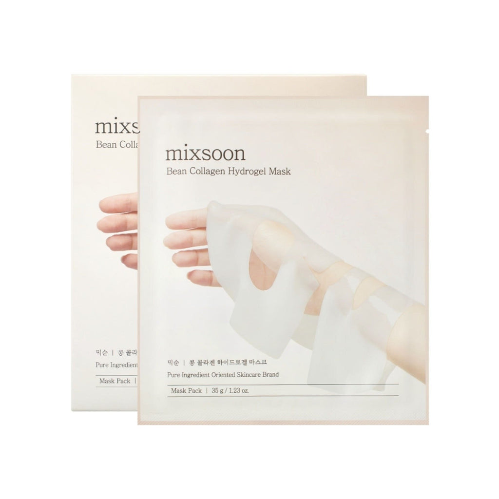 mixsoon Bean Collagen Hydrogel Mask 35g X 5ea - All Day Pretty Facial Mask mixsoon
