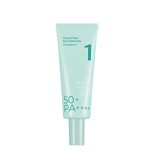numbuzin No.1 Pure Full Calming Water Sunscreen SPF 50+ PA++++ 50ml - All Day Pretty Korean Beauty NUMBUZIN