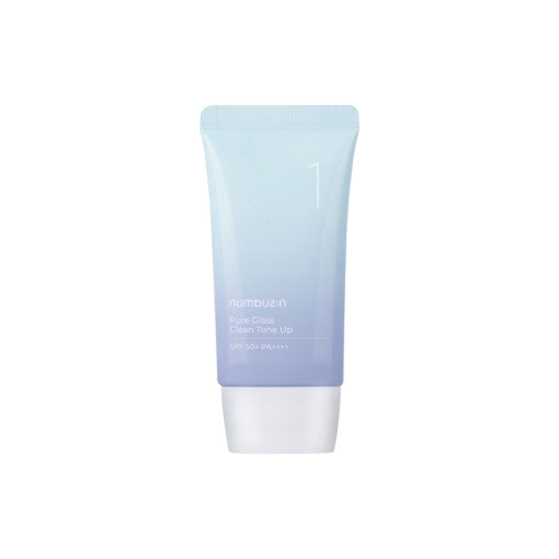 numbuzin No.1 Pure Glass Clean Tone Up SPF50+ PA++++ 50ml - All Day Pretty Korean Beauty NUMBUZIN
