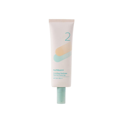 numbuzin No.2 Goodbye Redness Derma Tone Up SPF50+ PA+++ 50ml - All Day Pretty Sun Cream NUMBUZIN