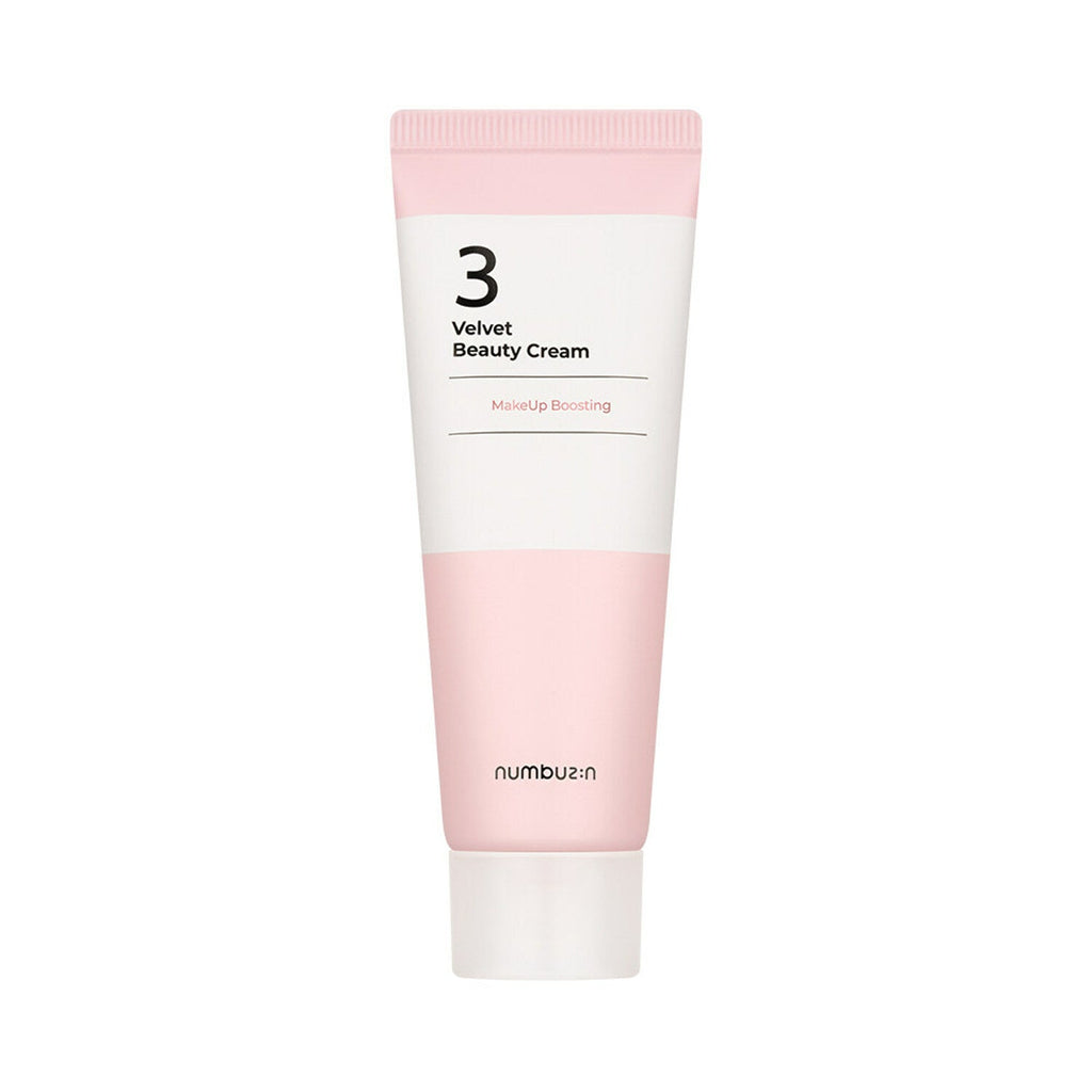 numbuzin No.3 Velvet Beauty Cream 60ml - All Day Pretty Korean Beauty NUMBUZIN