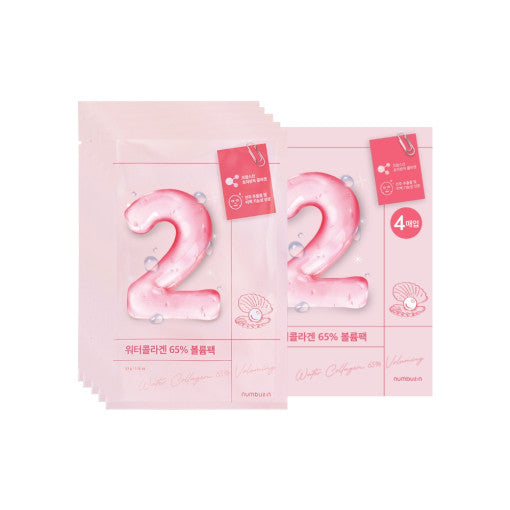 Numuzin No.2 Water Collagen 65% Voluming Sheet Mask 10P โ beauty & skincare essential for daily radiance