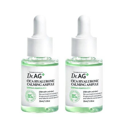 Dr.Ag+ Cica Hyaluronic Calming Ampoule 35Ml X 2Ea – beauty &amp; skincare essential for daily radiance