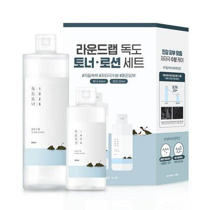 Round-Lab-1025-Dokdo-Toner-500Ml-Lotion-200Ml-Special-Set – beauty &amp; skincare essential for daily radiance