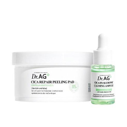 Dr-Ag-Cica-Repair-Peeling-Pad-40P-Cica-Hyaluronic-Calming-Ampoule-25Ml-Set – beauty &amp; skincare essential for daily radiance