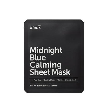 Klairs-Midnight-Blue-Calming-Sheet-Mask-25Ml-X-5Ea – beauty &amp; skincare essential for daily radiance