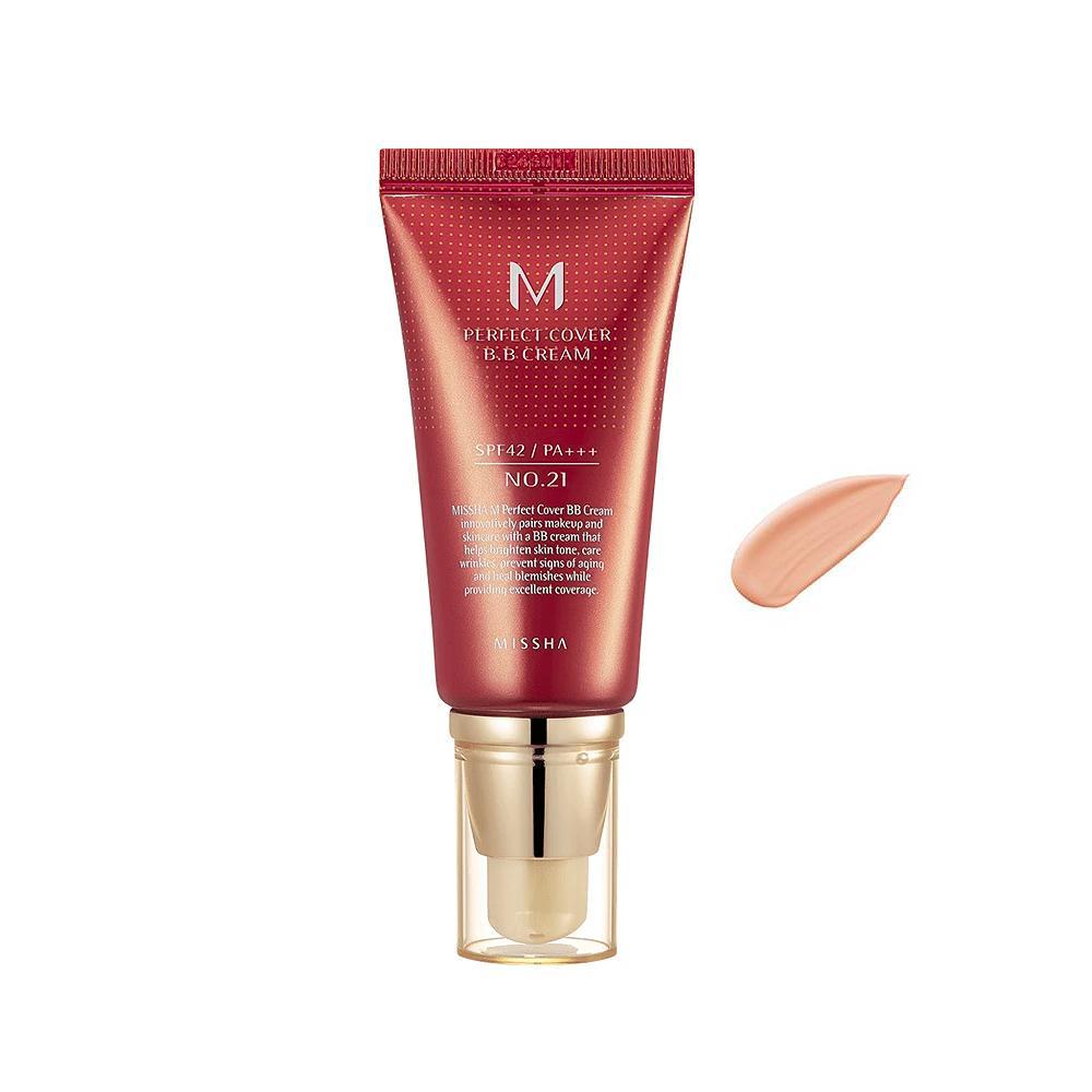 Missha M Perfect Cover Bb Cream Spf 42 Pa+++ 50Ml (2 Colors) – beauty &amp; skincare essential for daily radiance