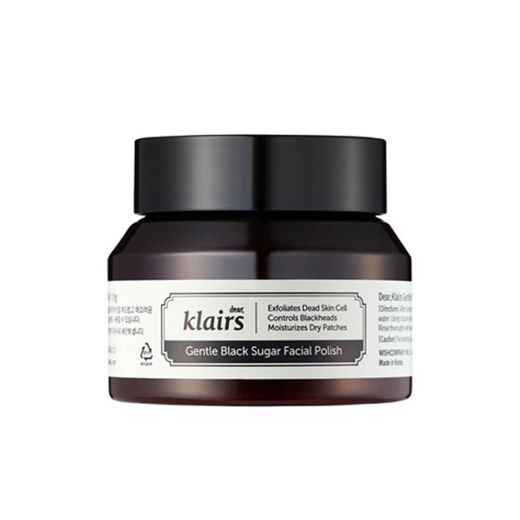 Klairs-Gentle-Black-Sugar-Facial-Polish-110G – beauty &amp; skincare essential for daily radiance