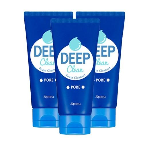 Apieu-Deep-Clean-Foam-Cleanser-Pore-130Ml-X-3Ea – beauty &amp; skincare essential for daily radiance
