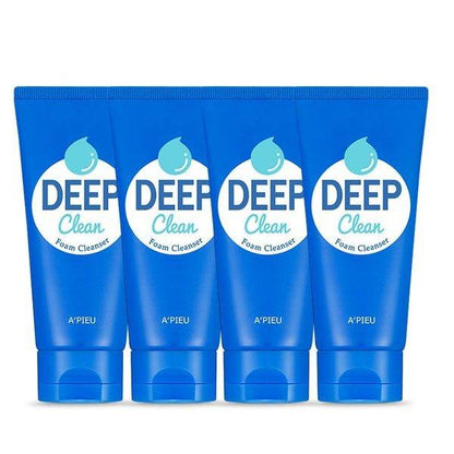 Apieu-Deep-Clean-Foam-Cleanser-130Ml-X-4Ea – beauty &amp; skincare essential for daily radiance