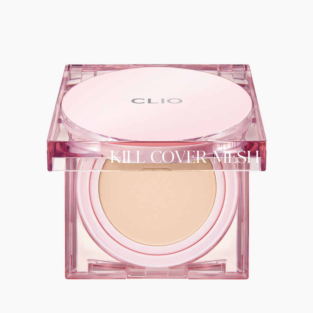 Clio Kill Cover Mesh Glow Cushion (+Refill) 15G X 2Ea (3 Colors) – beauty &amp; skincare essential for daily radiance