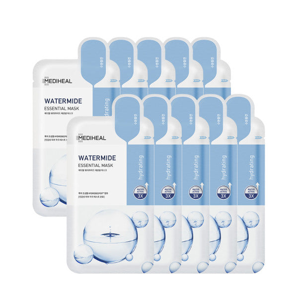 Mediheal-Watermide-Essential-Mask-Sheet-10P – beauty &amp; skincare essential for daily radiance