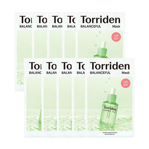 Torriden Balanceful Cica Mask Sheet 10Ea – beauty &amp; skincare essential for daily radiance