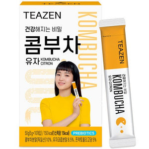 TEAZEN Kombucha Citron (10 Sticks)