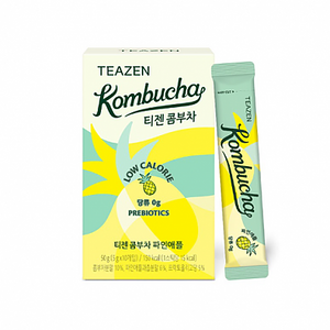 TEAZEN Kombucha Pineapple (10 Sticks)