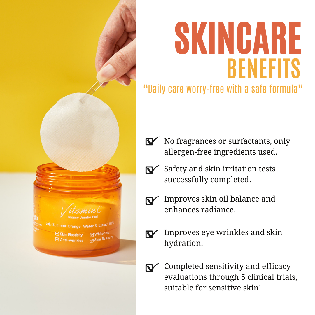 Jeju-Indi-Vitamin-C-Glossy-Jumbo-Pad-160Ml – beauty &amp; skincare essential for daily radiance